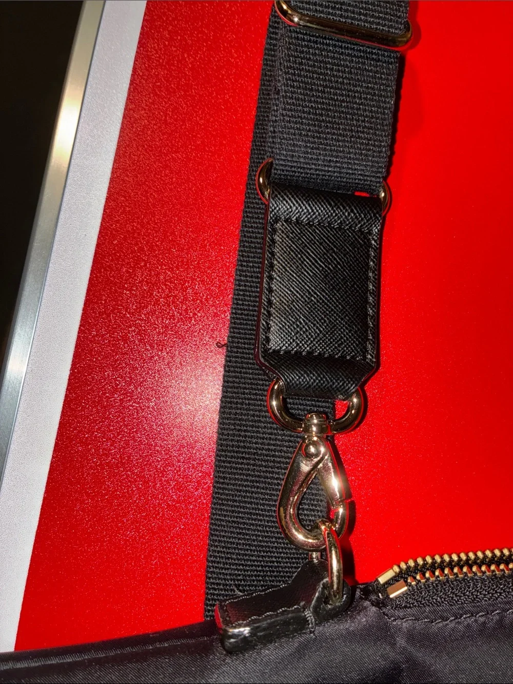 kate spade Black Nylon Laptop Tote with Dual Straps